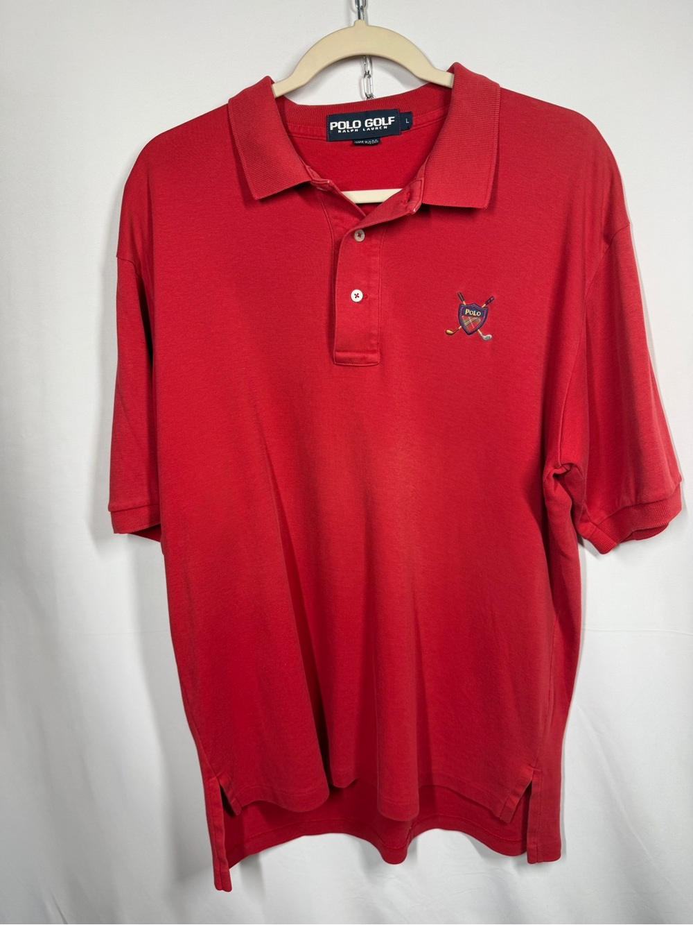 Ralph Lauren Polo Golf Red Crewneck Tee